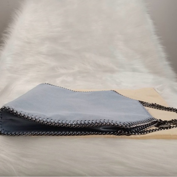 STELLA MCCARTNEY Falabella Shoulder Bag Metallic in light bule - Picture 5 of 14